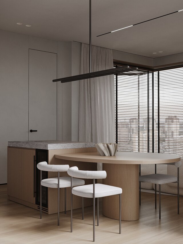Дизайн интерьера квартиры в ЖК Примавера — проект 4ROOM STUDIO